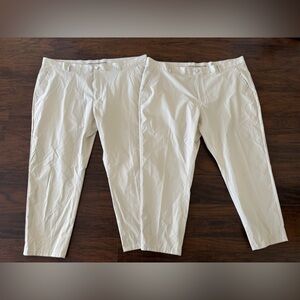 Lot of 2 Marcus Pierce Renegade pants Sz 43x28 In Birch color